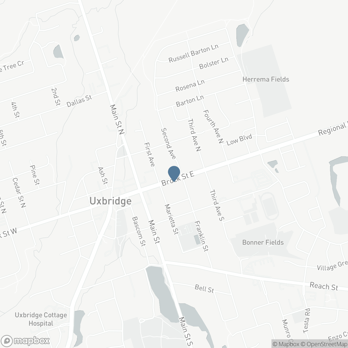 55 BROCK STREET E, Uxbridge, Ontario L9P 1M4